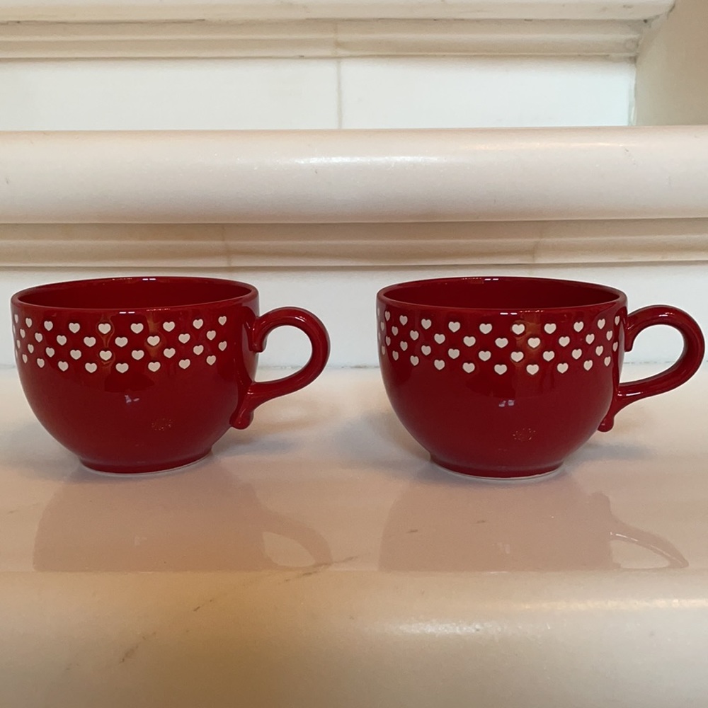 Two Ceramic ♥️ Cups - Picture 6 of 6